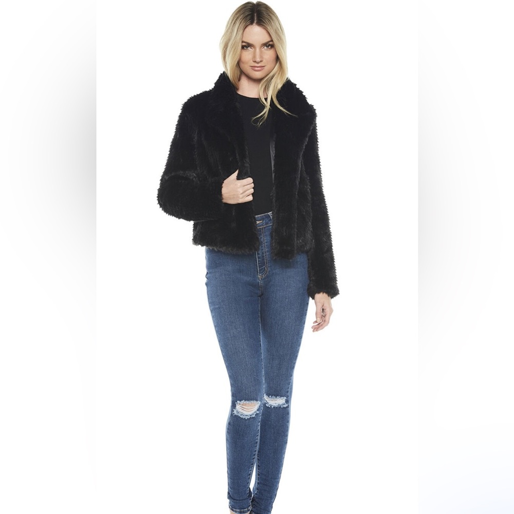 7 for all mankind faux fur!